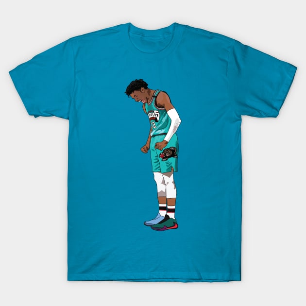 Ja Morant Memphis Grizzlies T-Shirt by xavierjfong